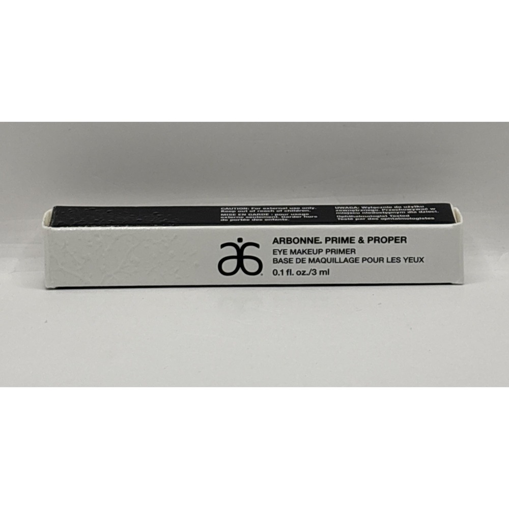 Arbonne Prime & Proper Eye Makeup Primer‎ 0.1 Oz/3 Ml New with Box